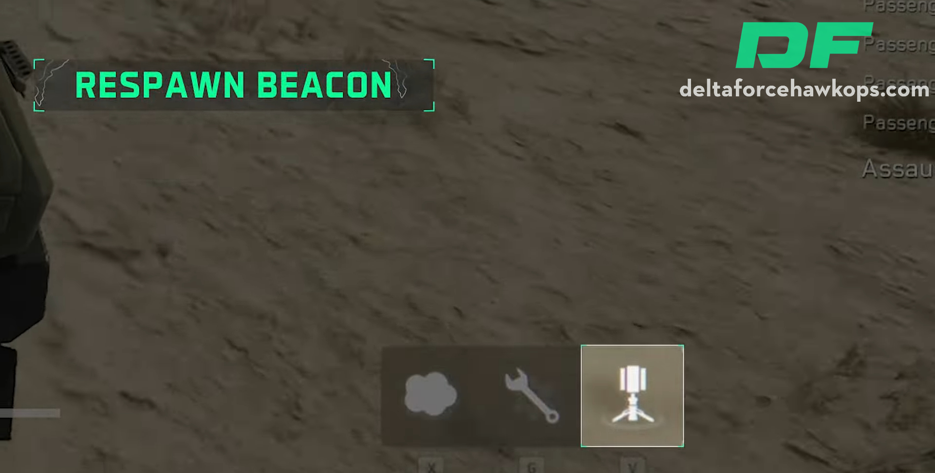 vehicle respawn beacon delta force